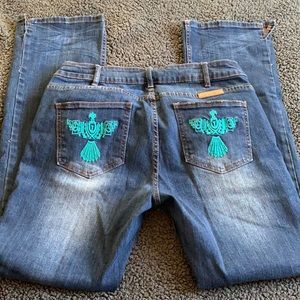COPY - NWOT Cowgirl tuff turquoise thunder